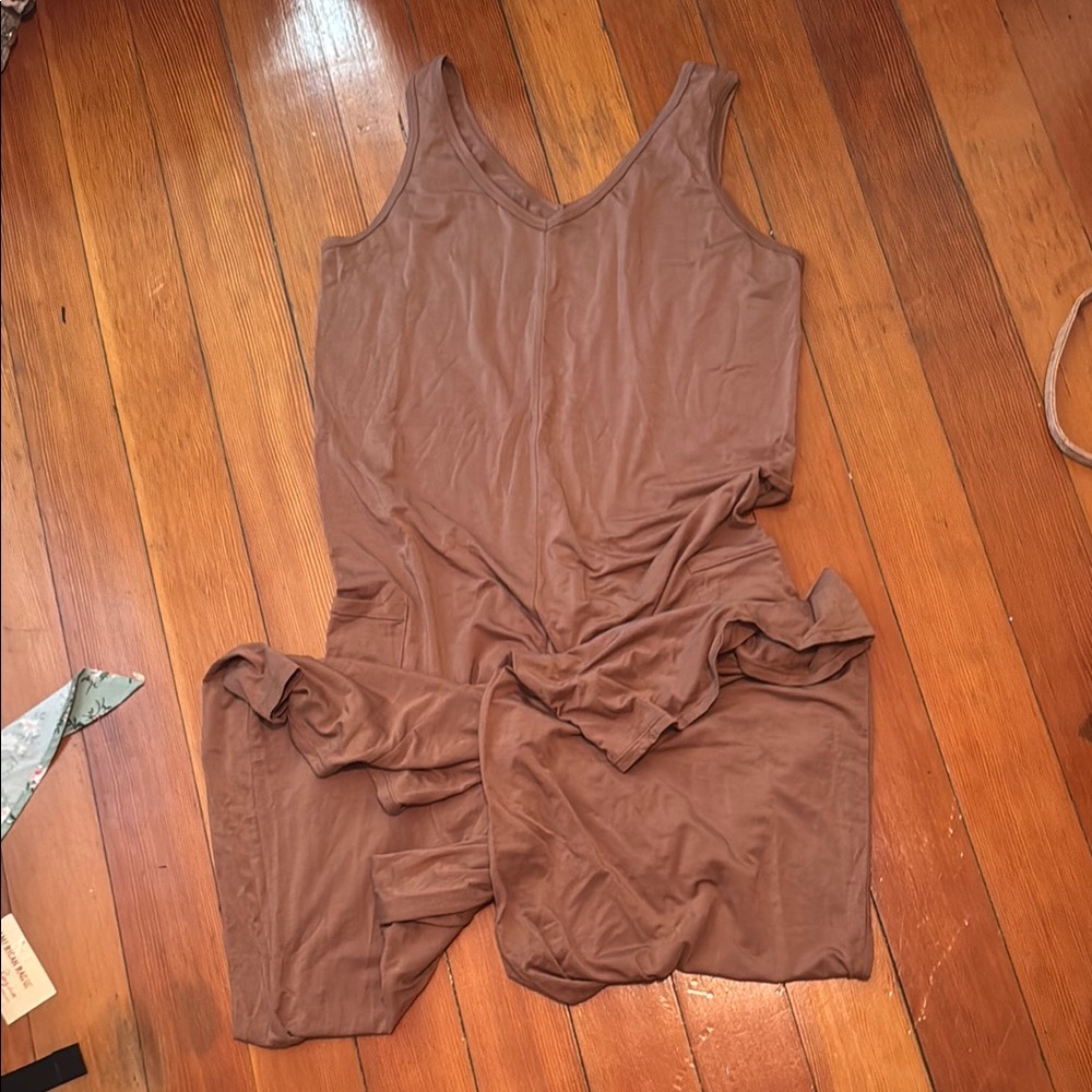 Brown Jumpsuit